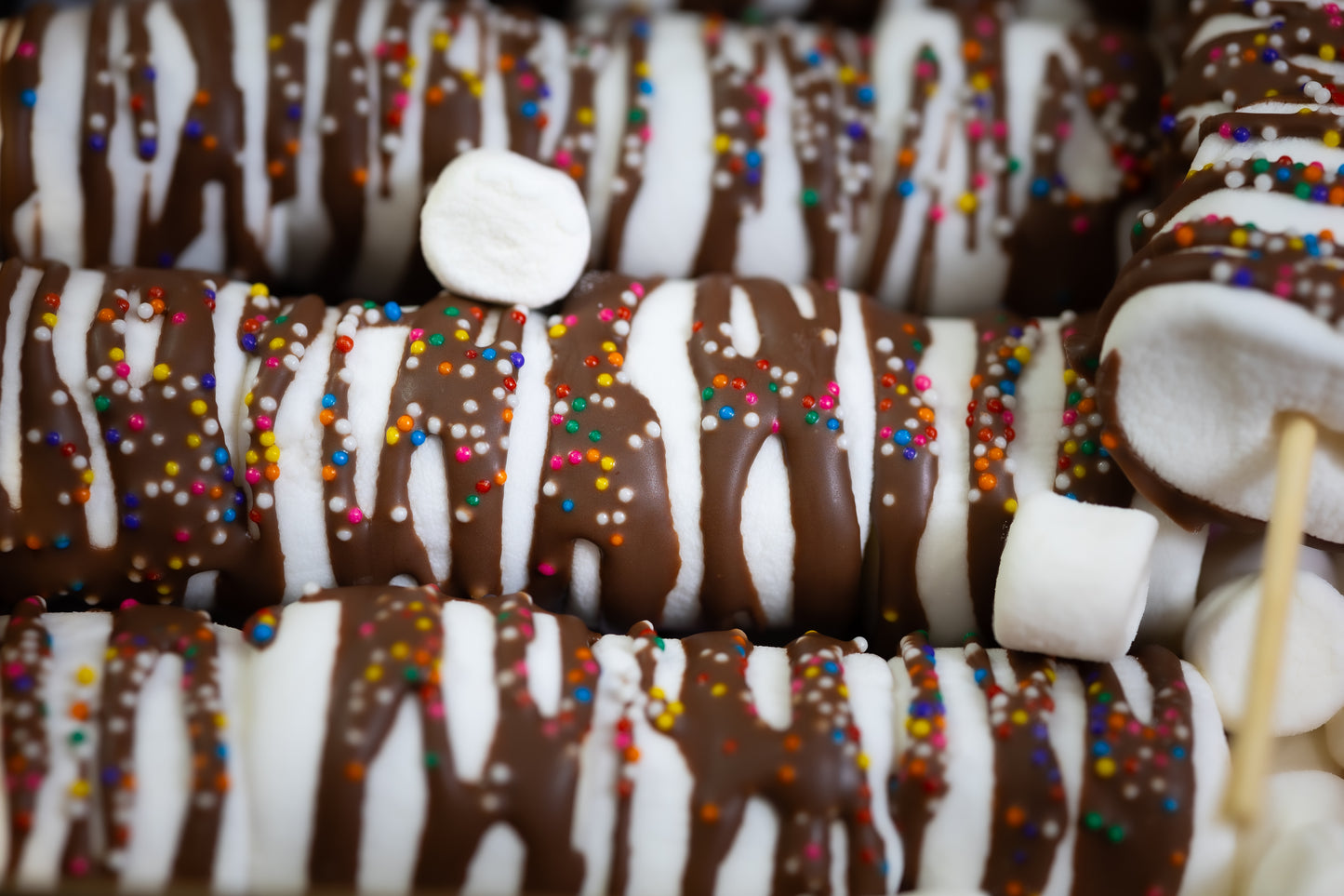 Chocolate Covered Marshmallows