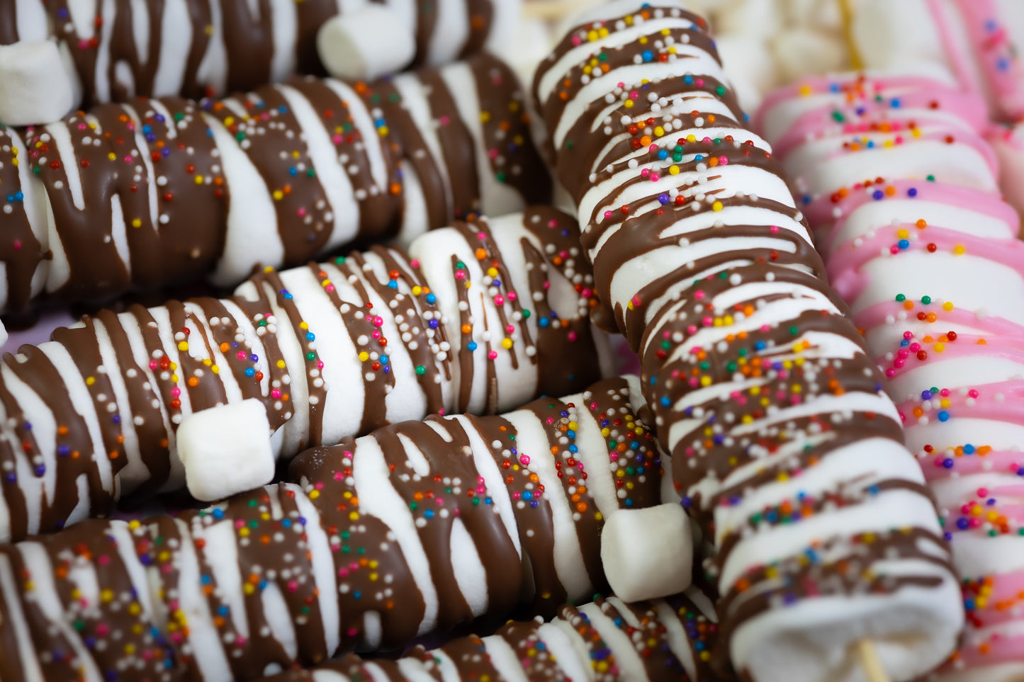 Chocolate Covered Marshmallows