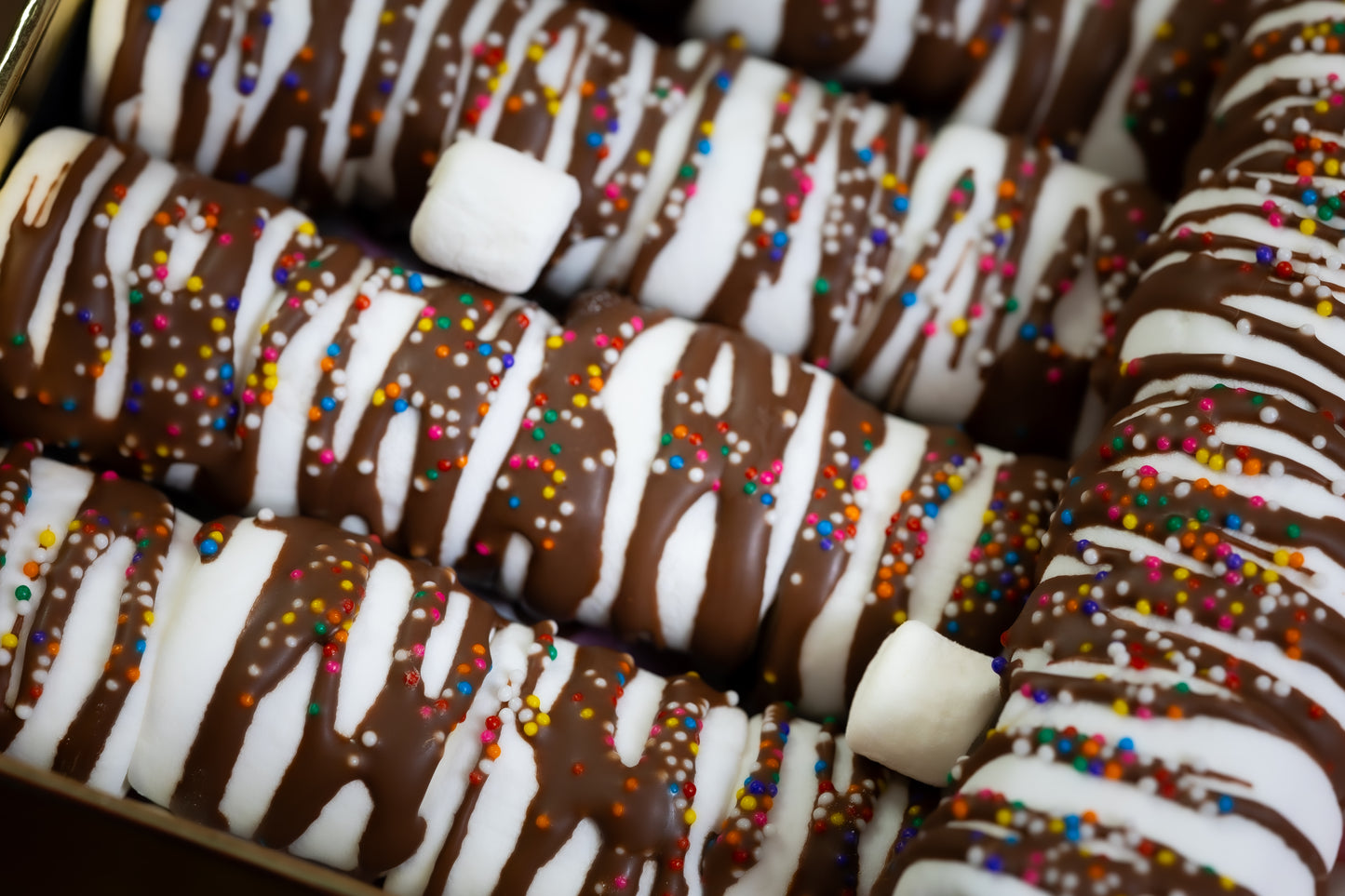 Chocolate Covered Marshmallows