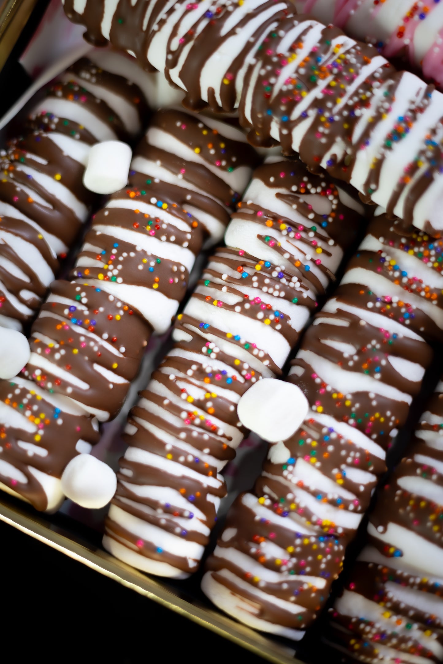 Chocolate Covered Marshmallows