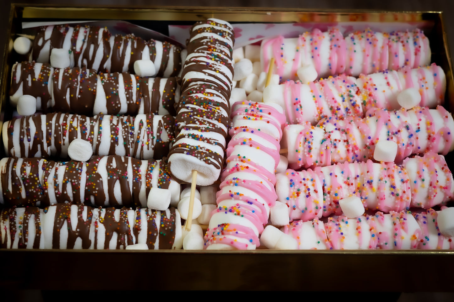 Chocolate Covered Marshmallows