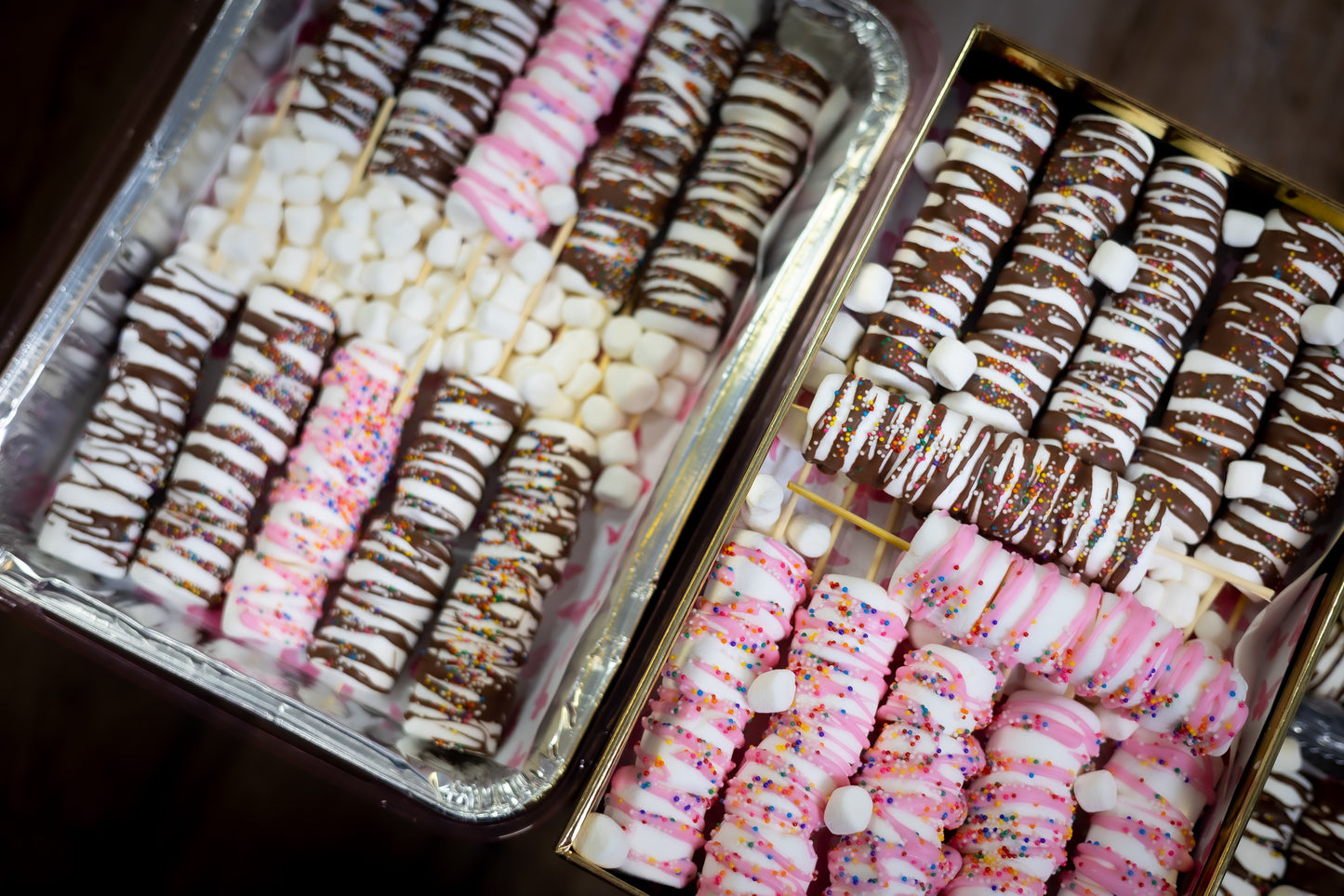 Chocolate Covered Marshmallows