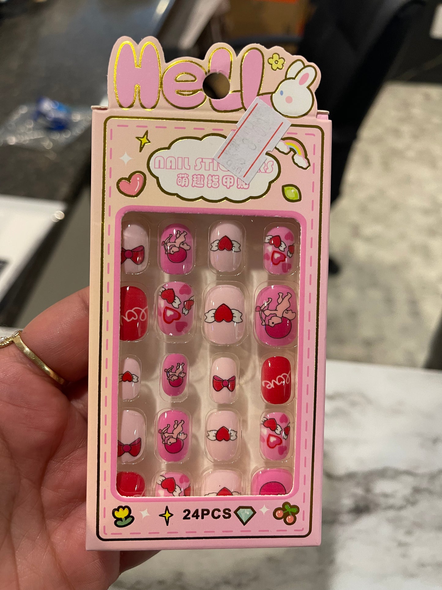 24 Pcs Kids Nails